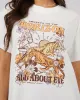 Rising Tiger Tee Vintage White sold by edge clothing