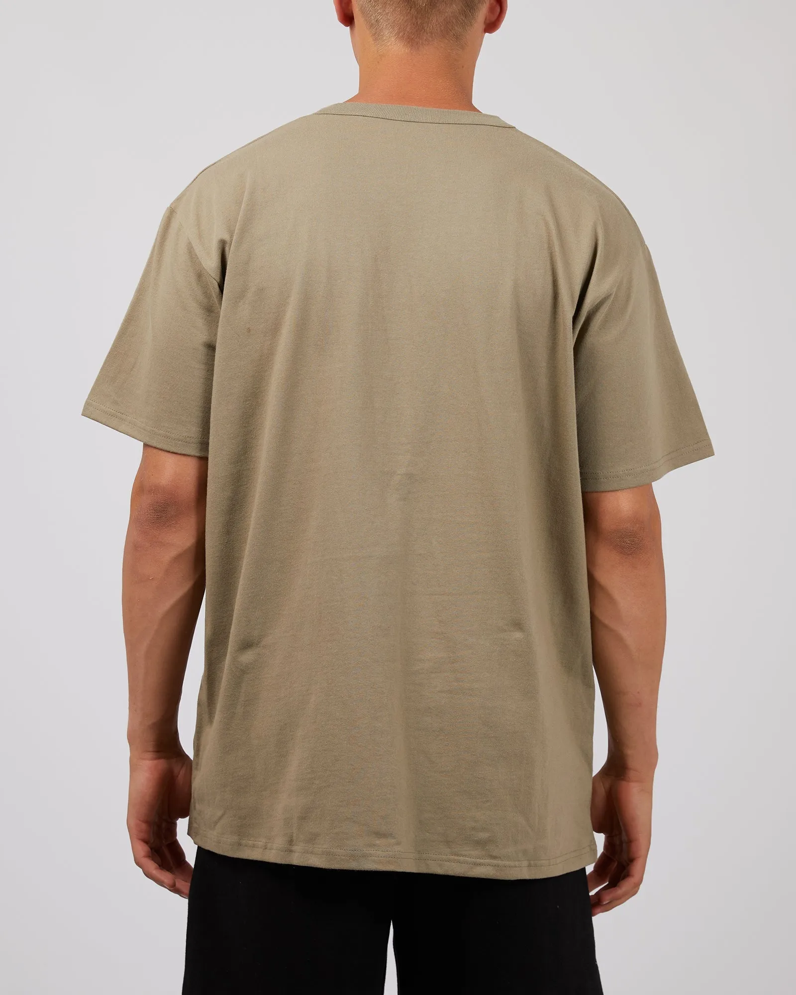 Varsity La Surplus Tee Khaki sold by edge clothing product image thumbnail 3