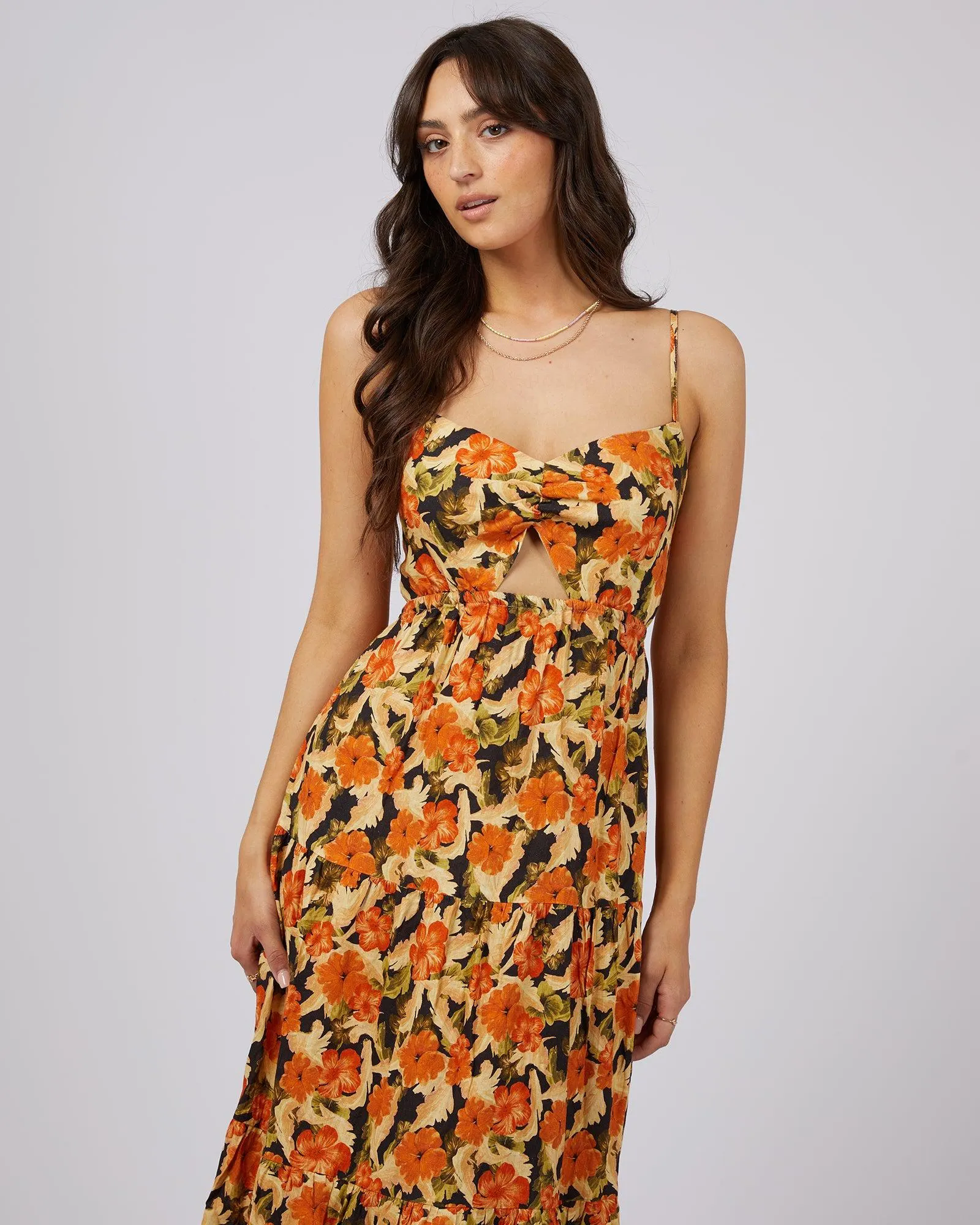Margot Floral Print Maxi Dress sold by edge clothing product image thumbnail 2