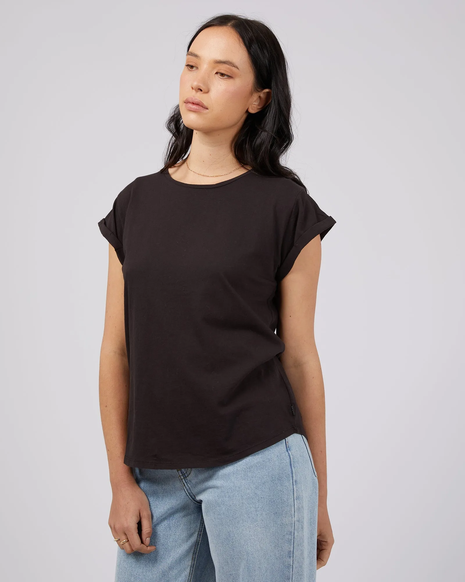 Lucy Tee Washed Black sold by edge clothing product image thumbnail 4