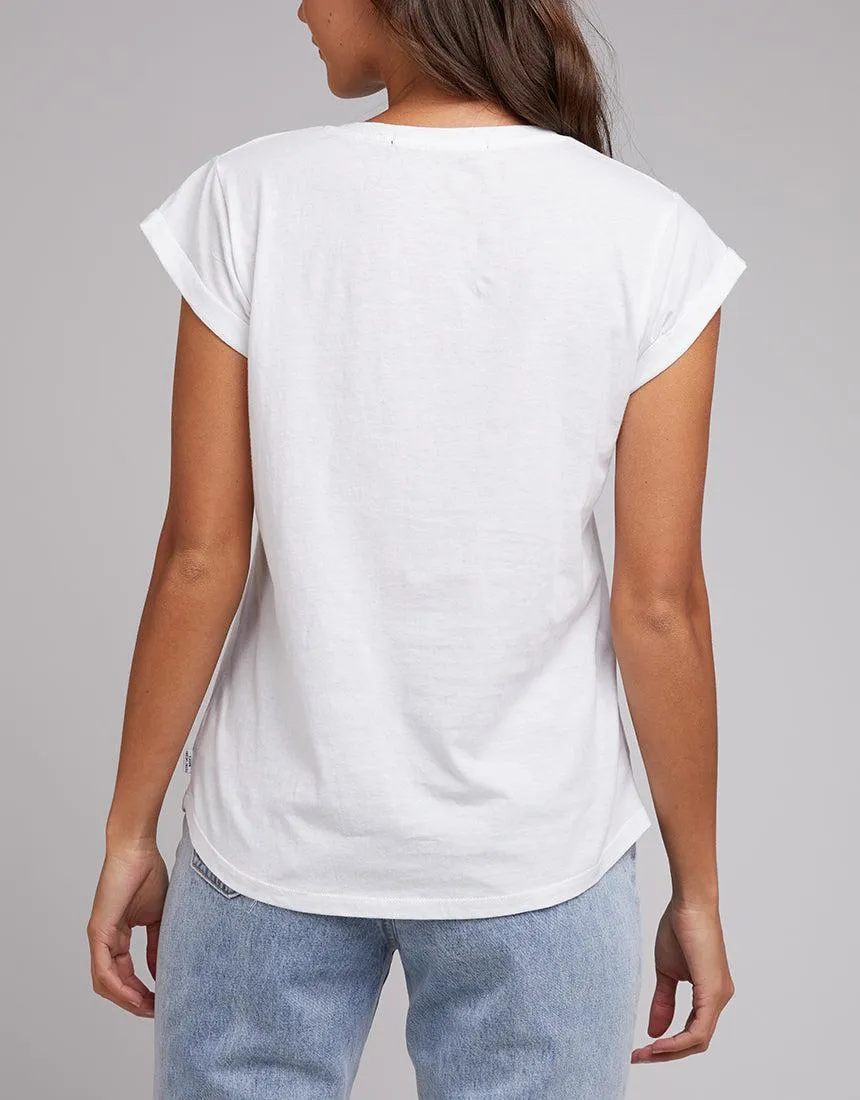 Lucy Tee 3 Pack Black, White & Orange sold by edge clothing product image thumbnail 3