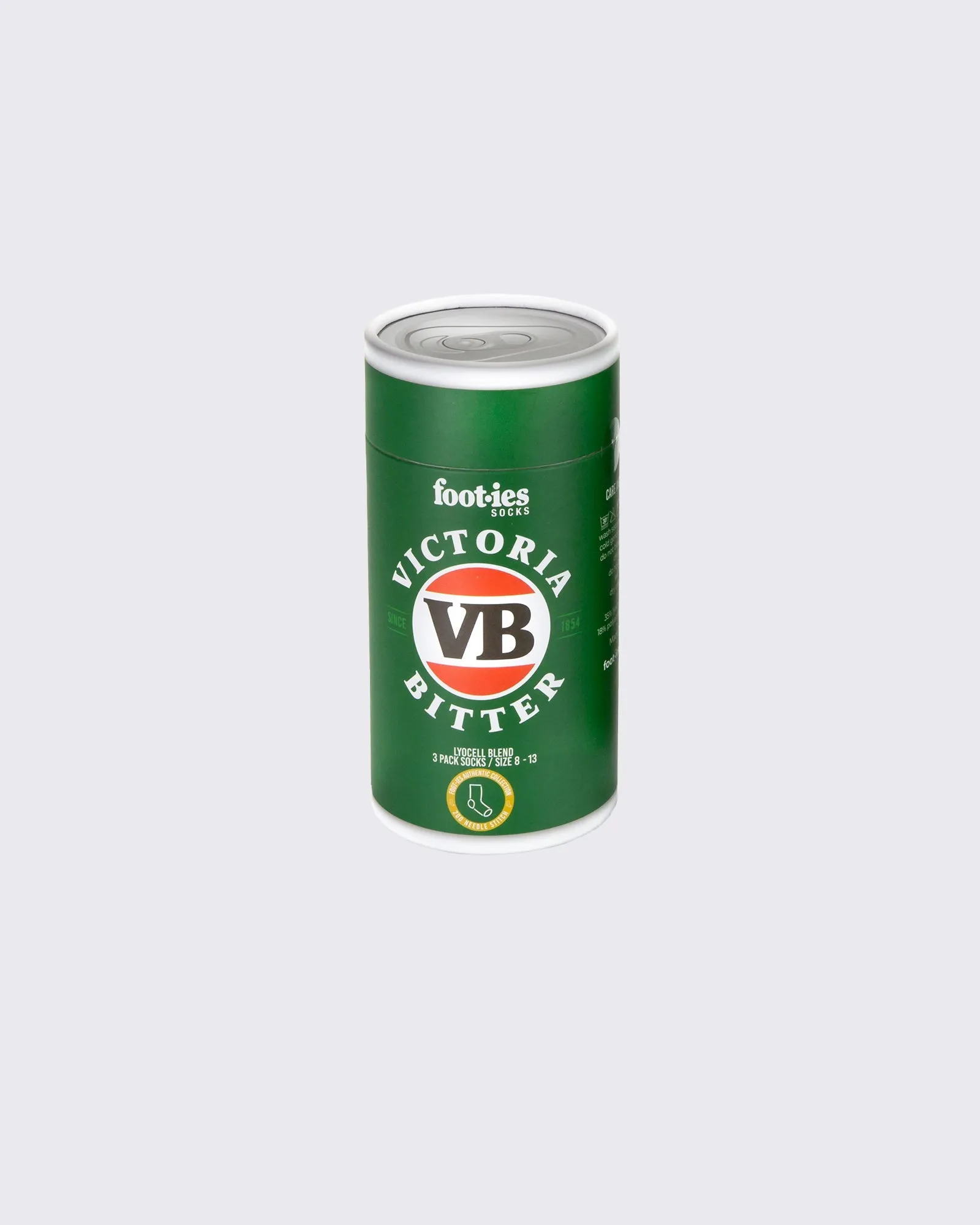 Vb Sneaker Socks 3 Pack Gift Can Multicoloured sold by edge clothing product image thumbnail 2