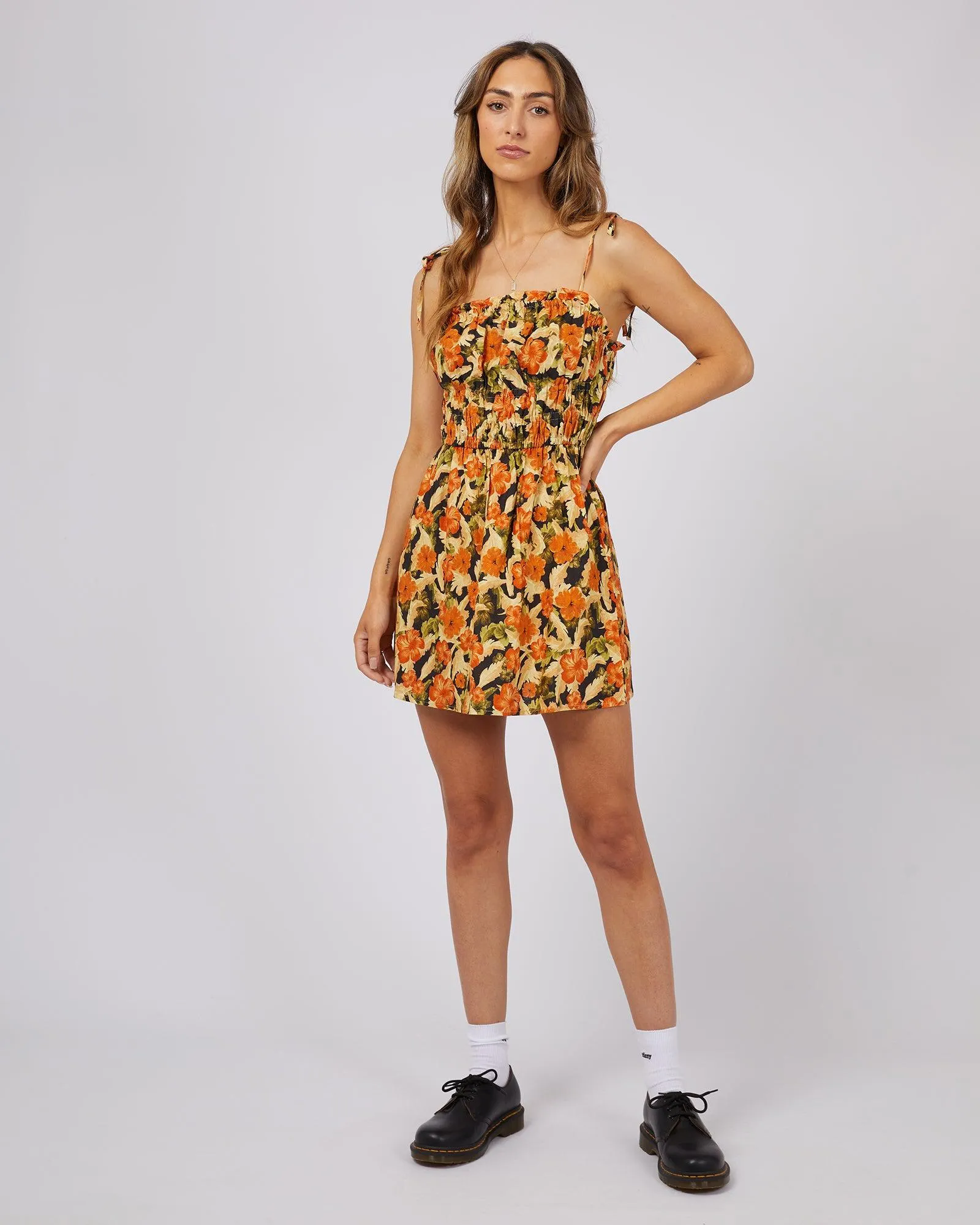Margot Floral Print Mini Dress sold by edge clothing product image thumbnail 2