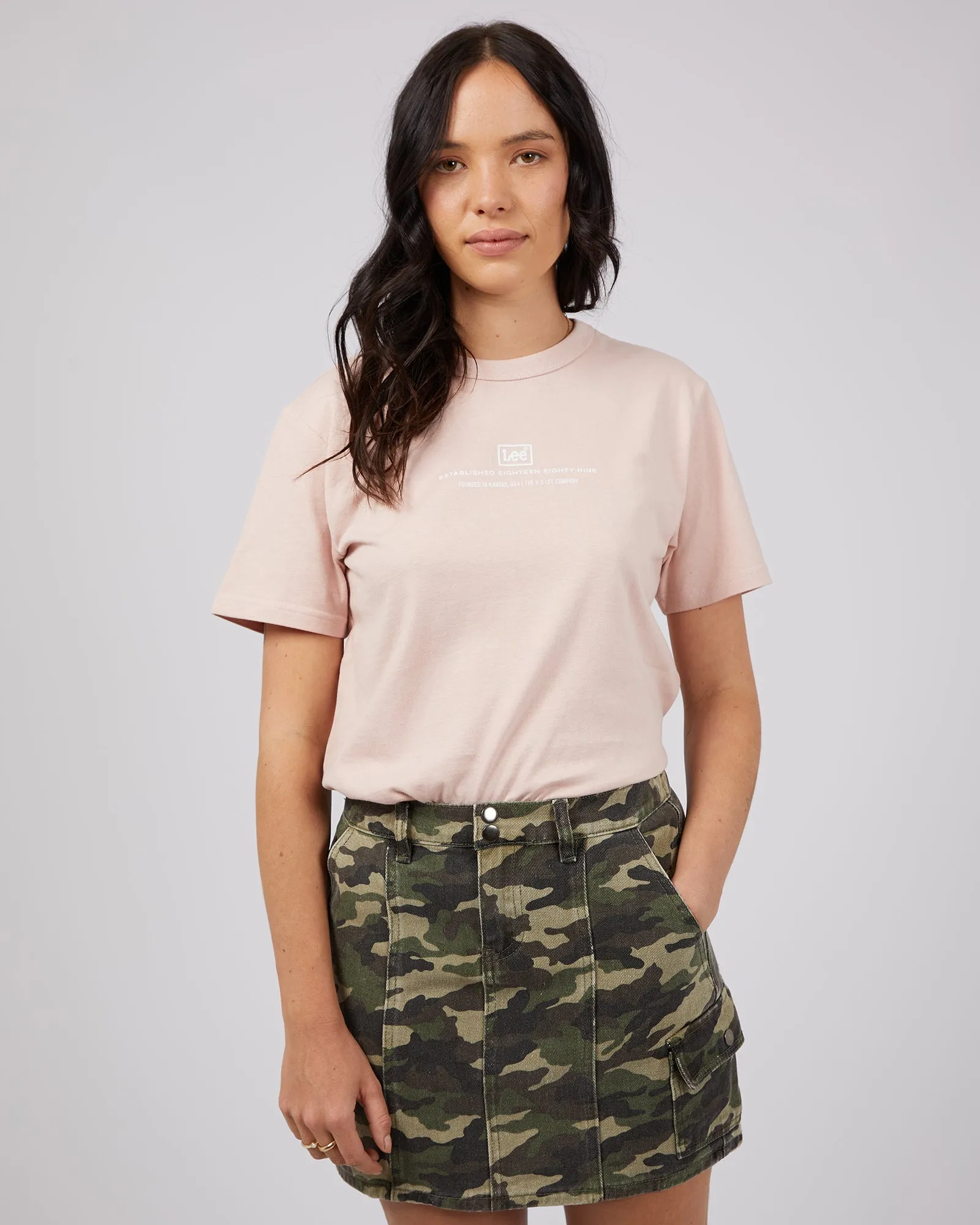 Classic Tee H.D Rose Smoke sold by edge clothing