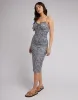 Betty Midi Dress Black sold by edge clothing