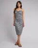 Betty Midi Dress Black sold by edge clothing