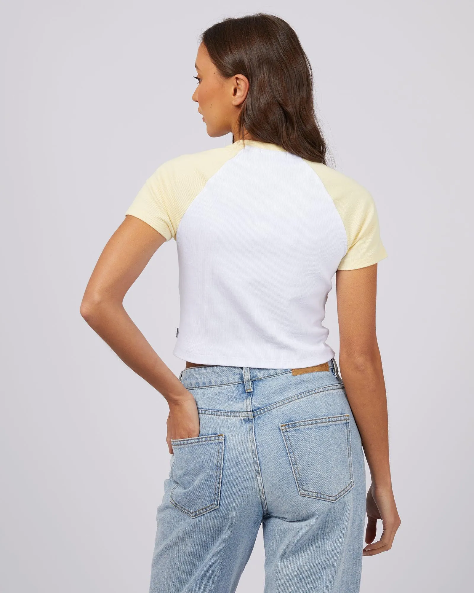 Contrast Tee Lemon sold by edge clothing product image thumbnail 3