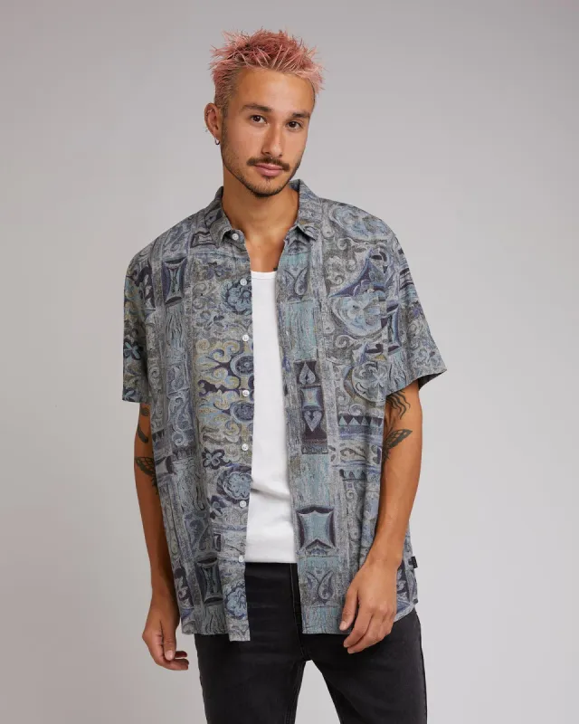 Pattersons Print Shirt sold by edge clothing