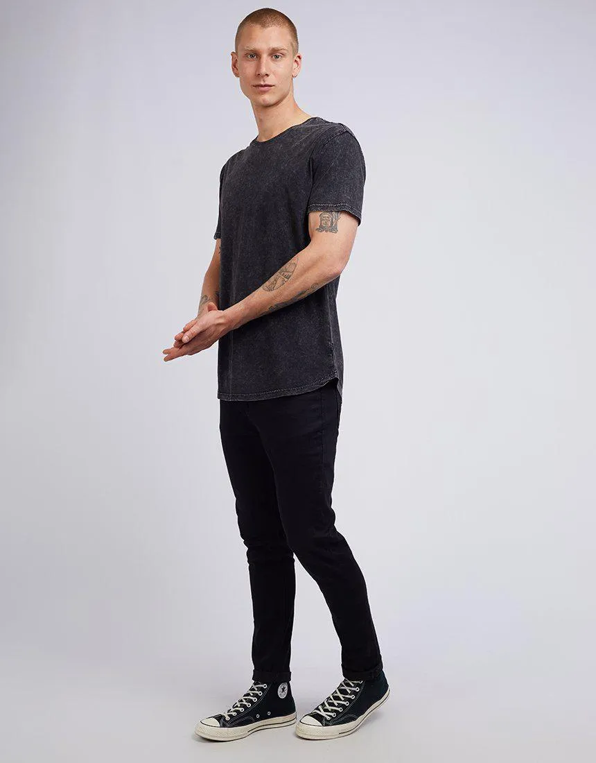 Acid Tail Tee 3 Pack Navy, Washed Black & White sold by edge clothing product image thumbnail 5