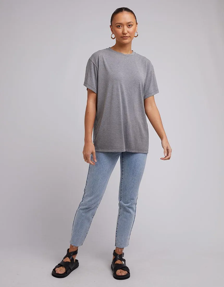 Harper Tee Grey Marle sold by edge clothing product image thumbnail 2