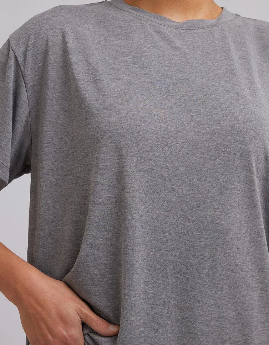 Harper Tee Grey Marle sold by edge clothing product image thumbnail 5