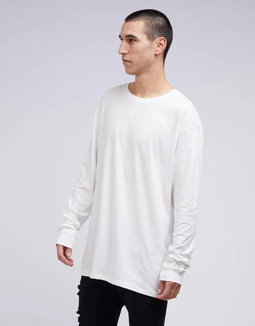 Linen Long Sleeve White sold by edge clothing