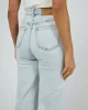 Charlie High Rise Wide Leg Jean Bleach sold by edge clothing