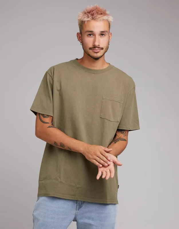 Surplus Pocket Tee Olive sold by edge clothing