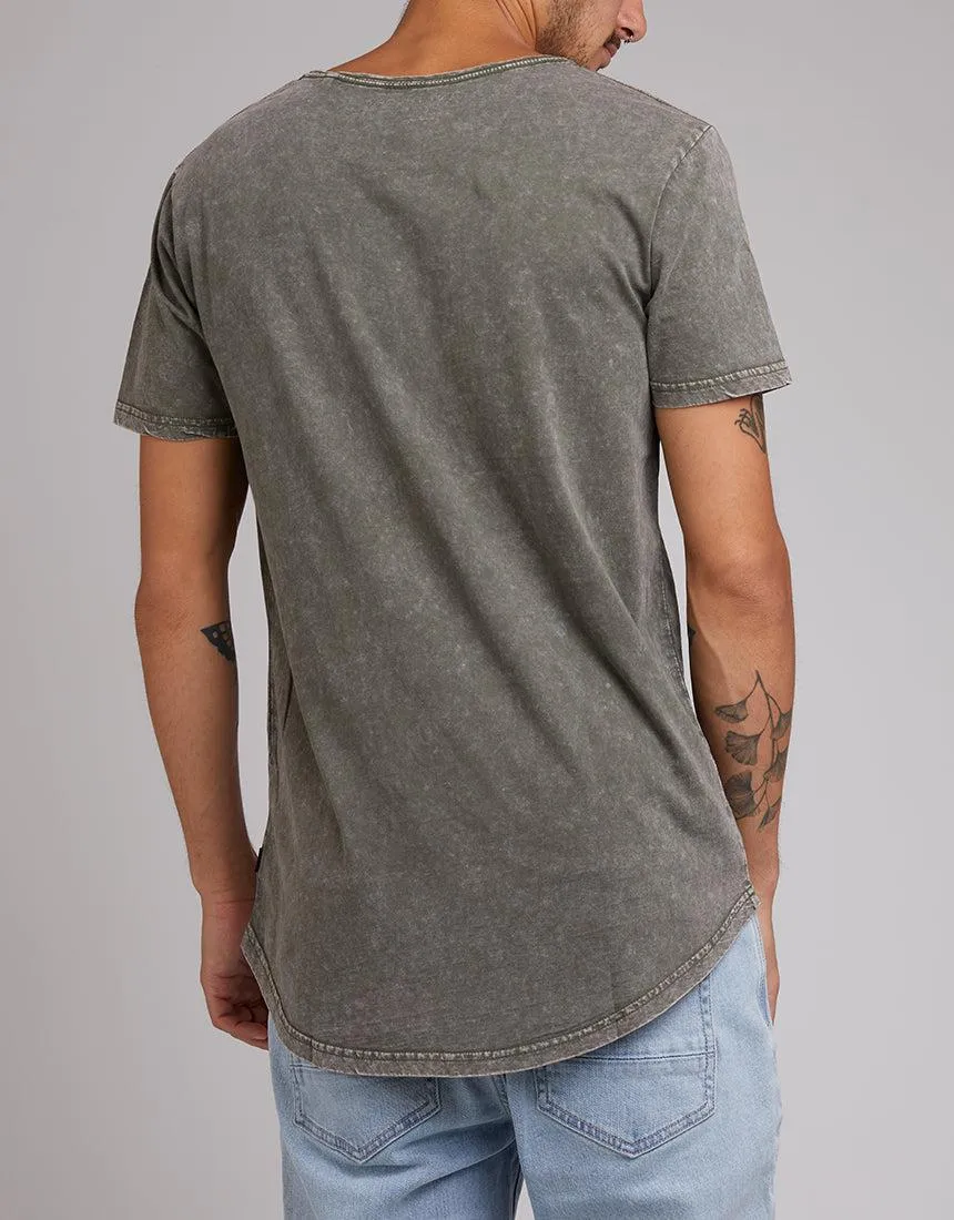 Acid Tail Tee Khaki sold by edge clothing product image thumbnail 3