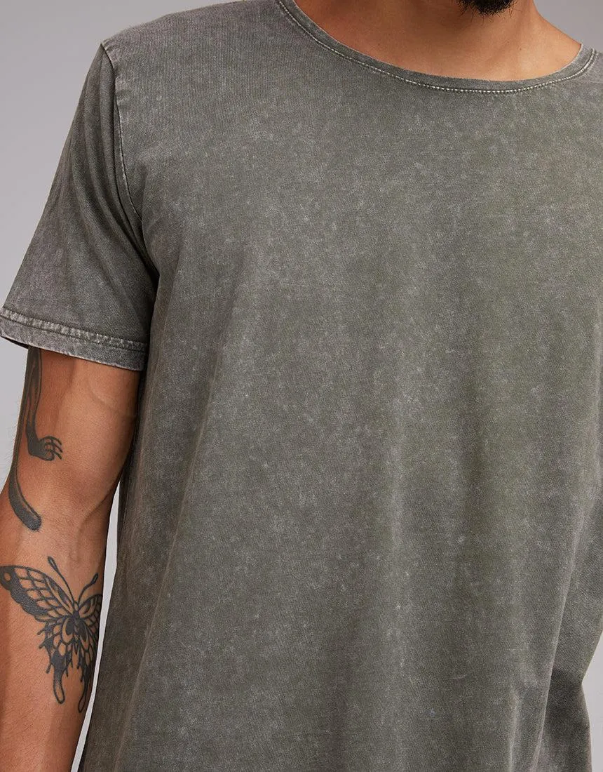 Acid Tail Tee Khaki sold by edge clothing product image thumbnail 5