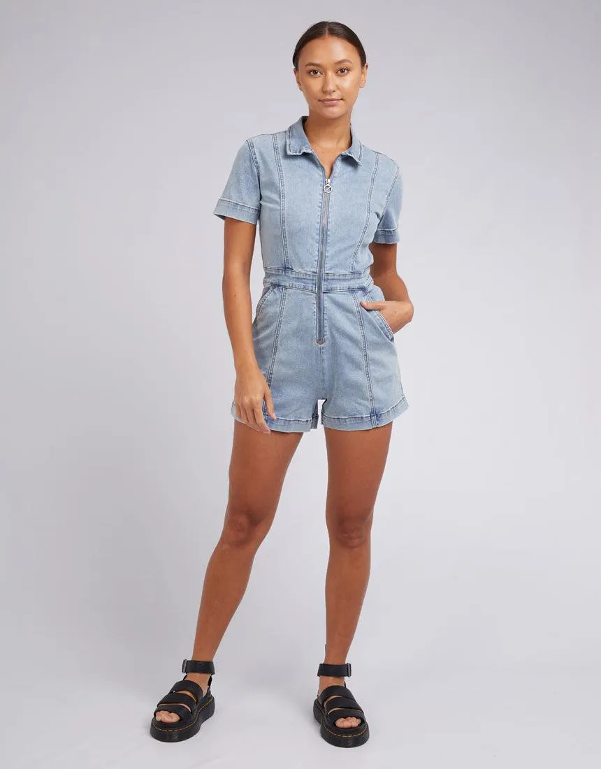 Boston Denim Playsuit Blue sold by edge clothing product image thumbnail 2