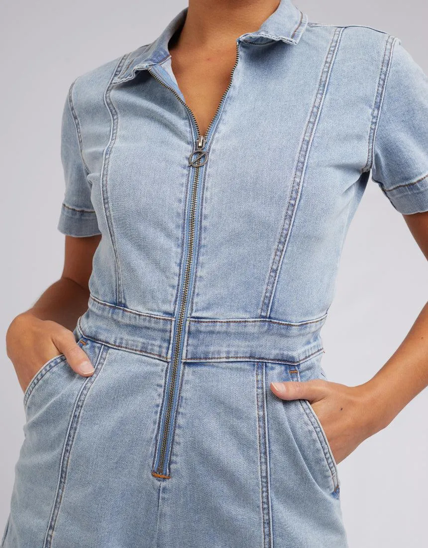 Boston Denim Playsuit Blue sold by edge clothing product image thumbnail 5