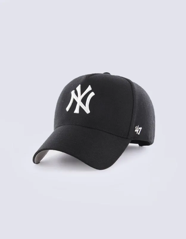 Ny Yankees Cap Black & White sold by edge clothing