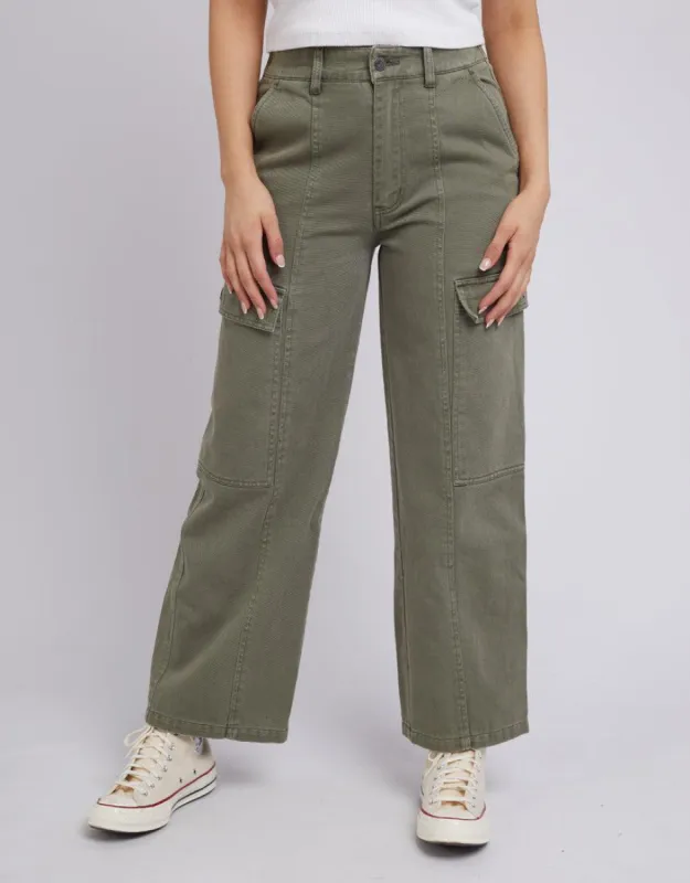 Stevie Cargo Pant Khaki sold by edge clothing
