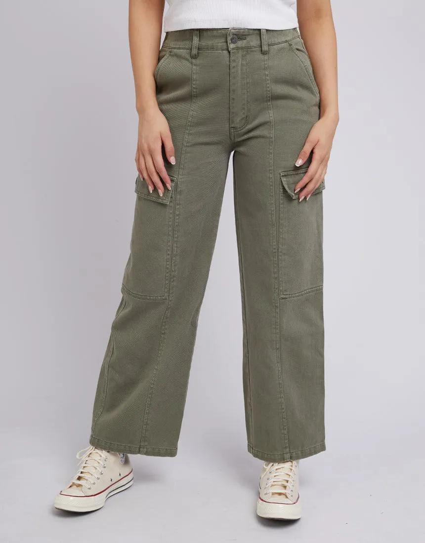 Stevie Cargo Pant Khaki sold by edge clothing