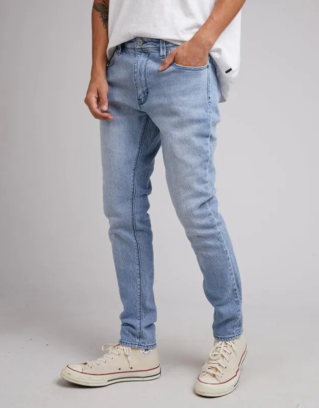 Dropped Skinny Jean Bleached Vintage sold by edge clothing