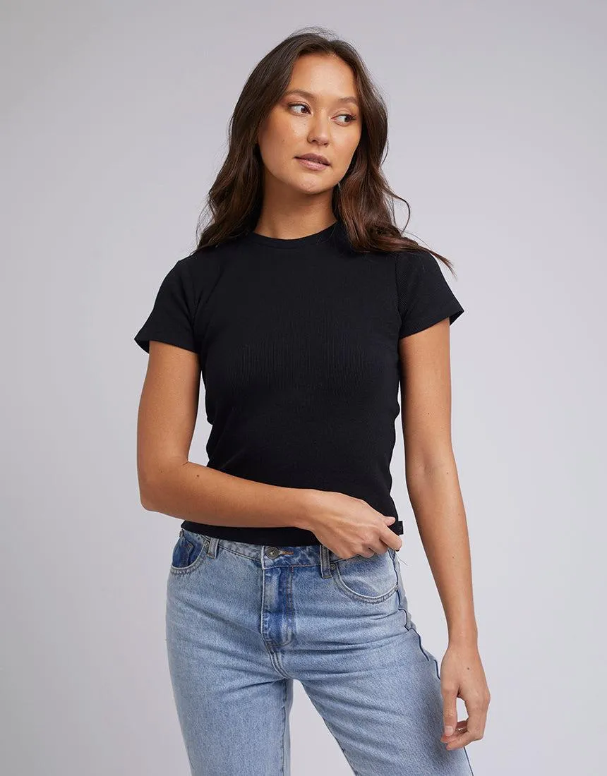Margo Tee Black sold by edge clothing