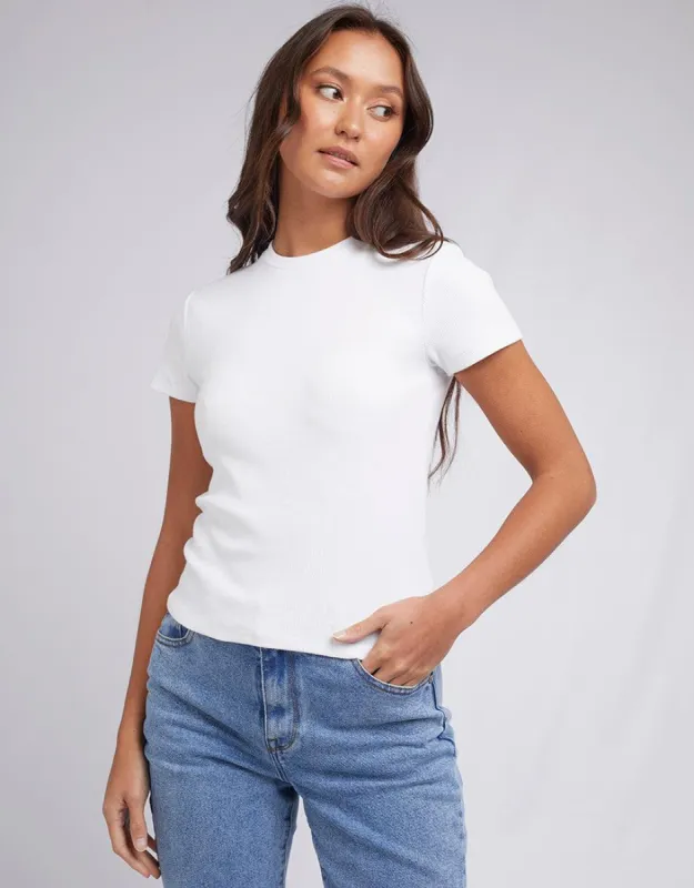Margo Tee White sold by edge clothing