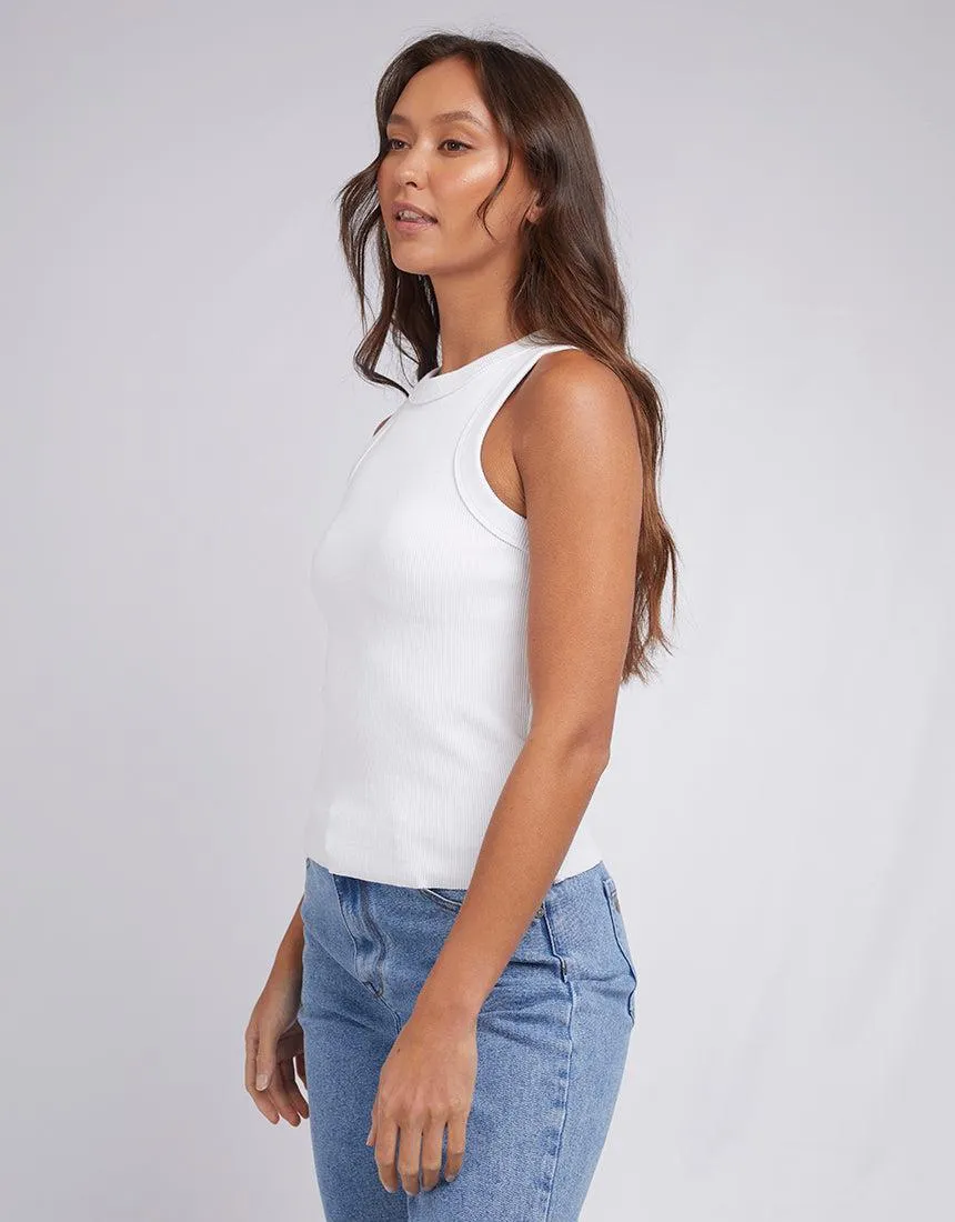 Greta Tank White sold by edge clothing product image thumbnail 4