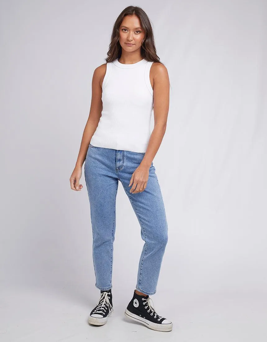 Greta Tank White sold by edge clothing product image thumbnail 2