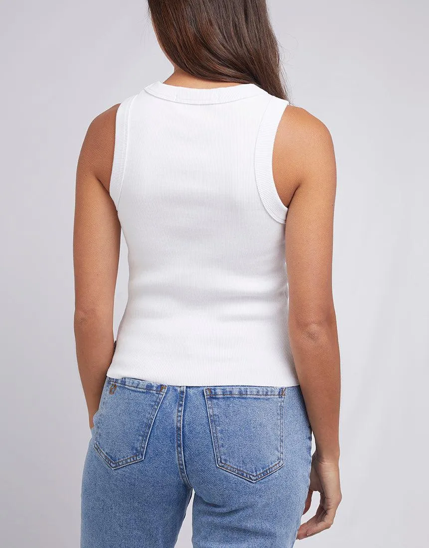 Greta Tank White sold by edge clothing product image thumbnail 3