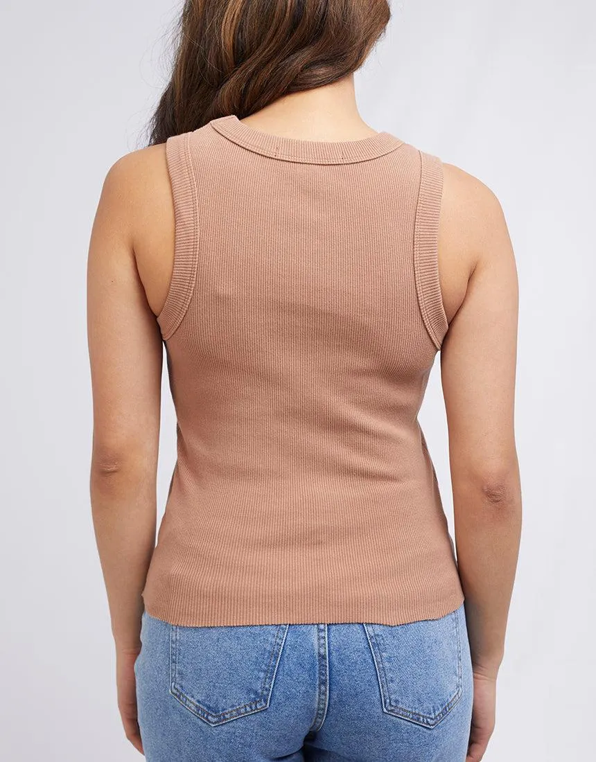 Greta Tank Tan sold by edge clothing product image thumbnail 3