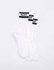 Silent Crew Sock 3 Pack White sold by edge clothing
