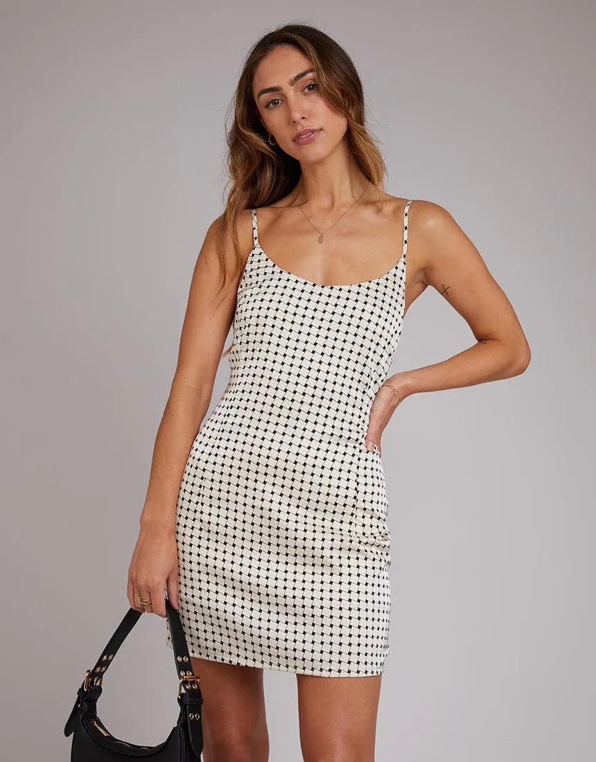 Yasmine Mini Dress Print sold by edge clothing