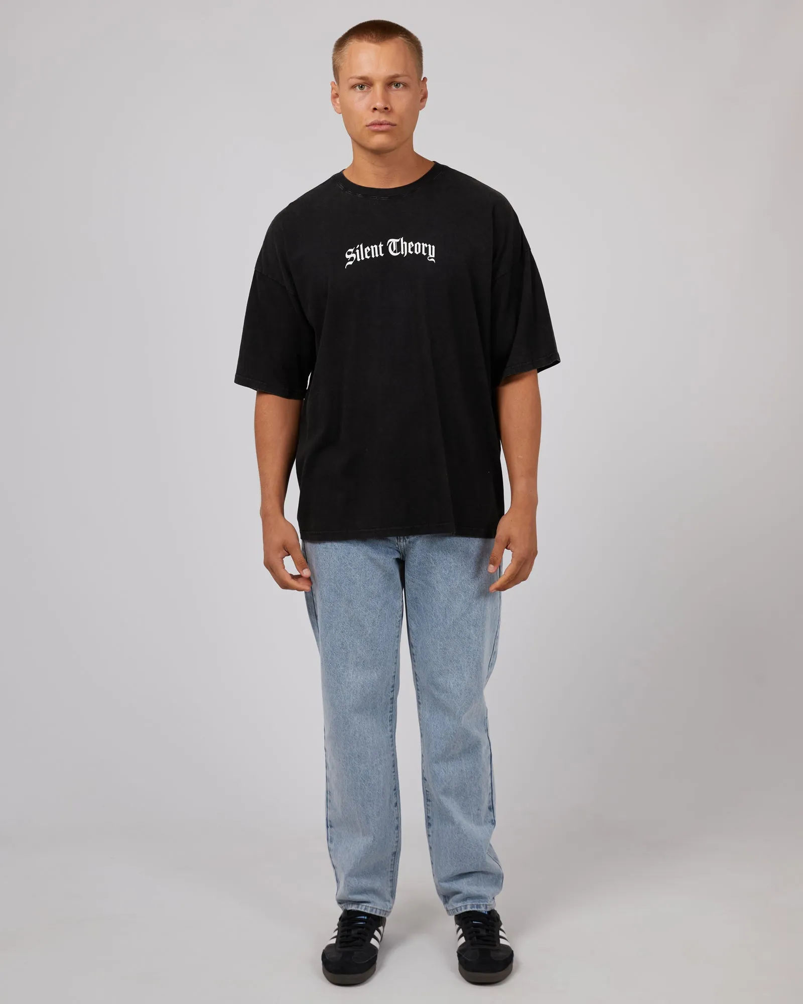 Unit Tee Washed Black sold by edge clothing product image thumbnail 2