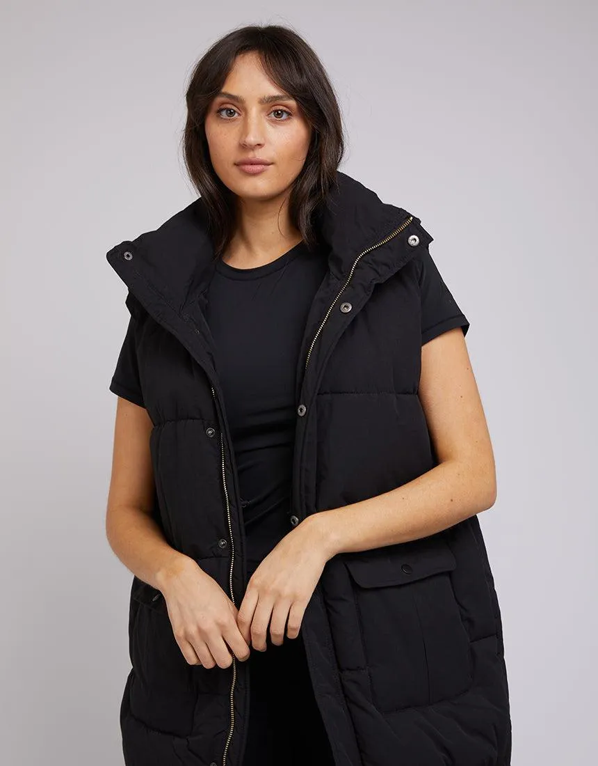 Active Midi Vest Black sold by edge clothing product image thumbnail 2