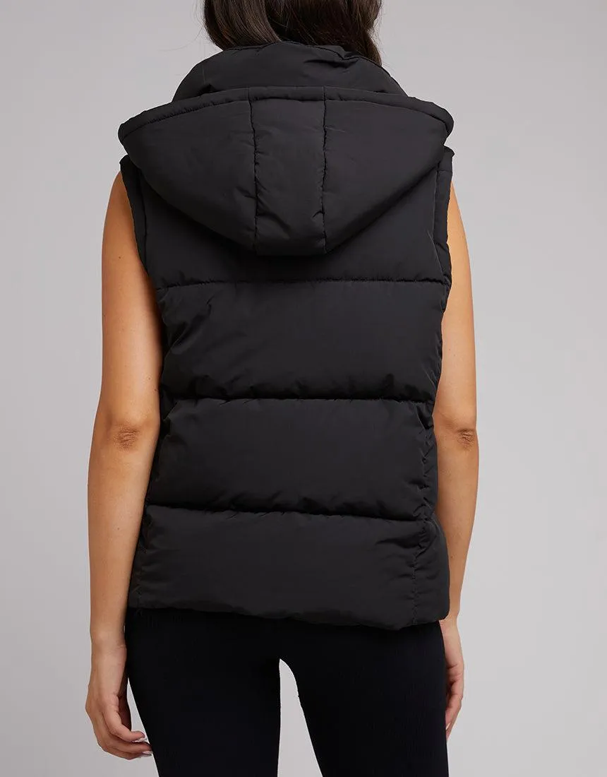 Remi Luxe Puffer Vest Black sold by edge clothing product image thumbnail 3