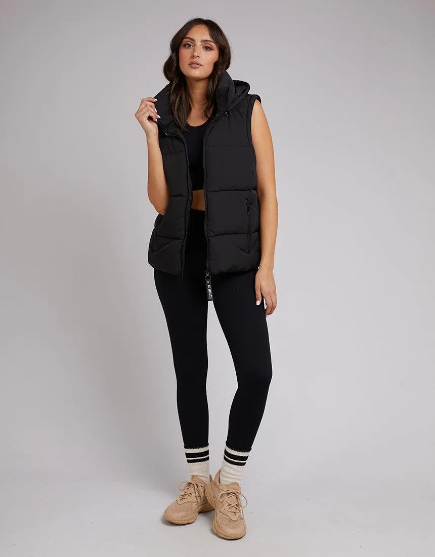 Remi Luxe Puffer Vest Black sold by edge clothing product image thumbnail 2