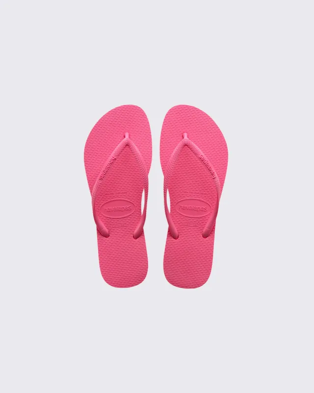 Slim Basic Thongs Ciber Pink sold by edge clothing