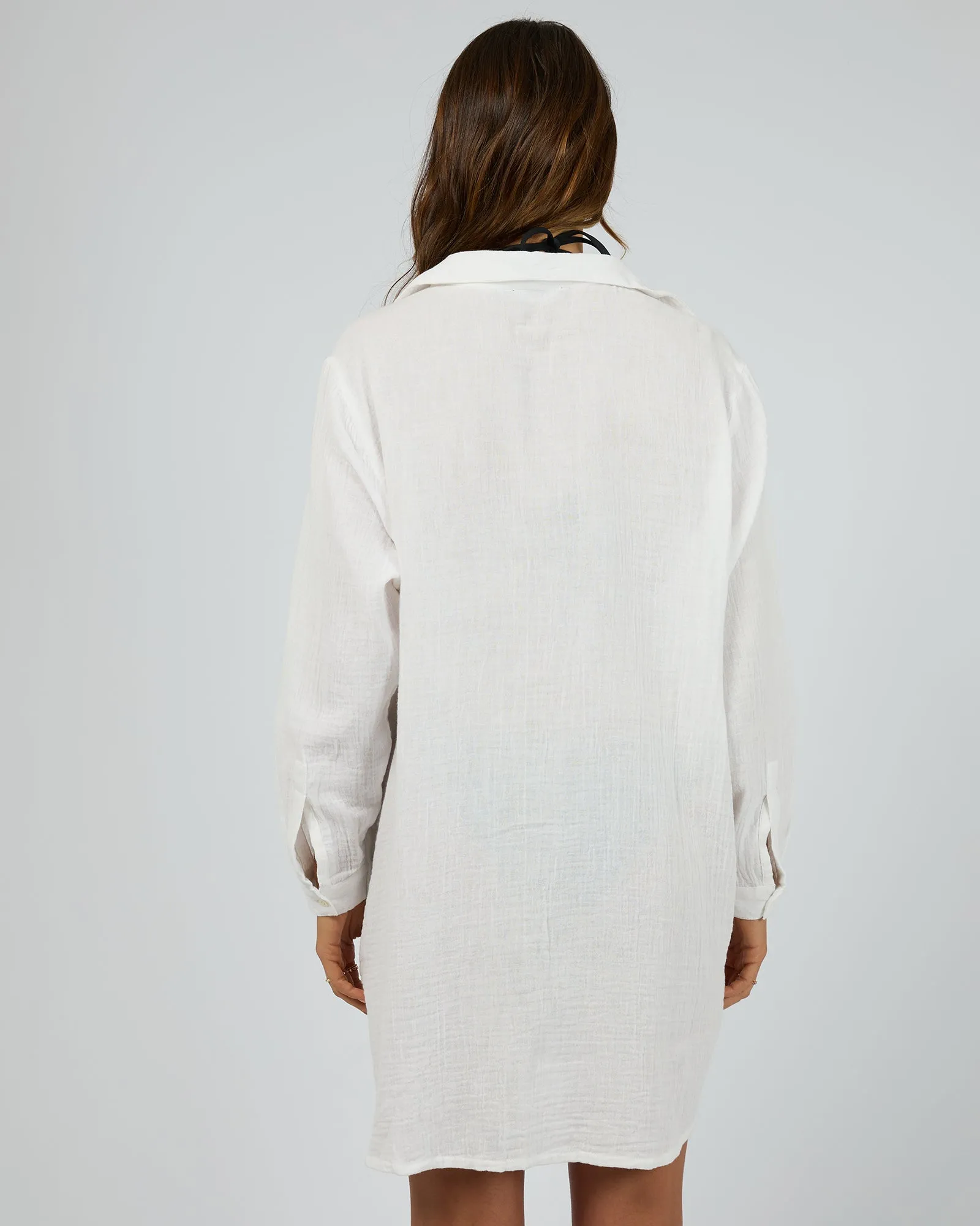 Selena Over Swim Shirt Vintage White sold by edge clothing product image thumbnail 3