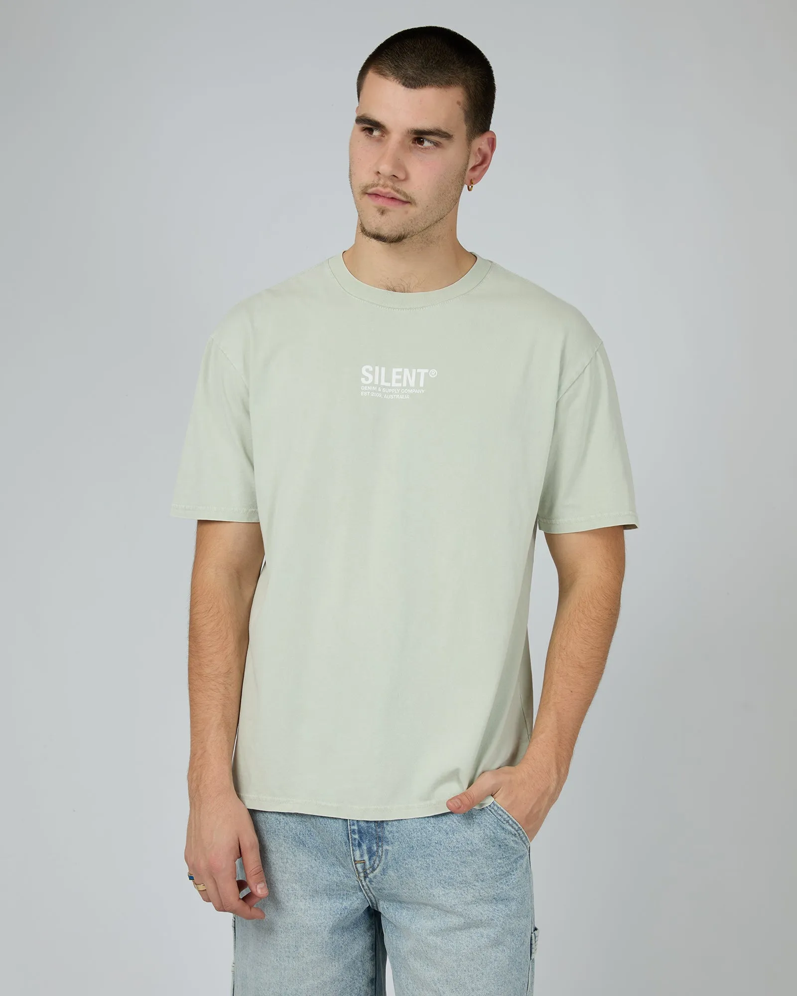 Icon Tee Sage sold by edge clothing product image thumbnail 2
