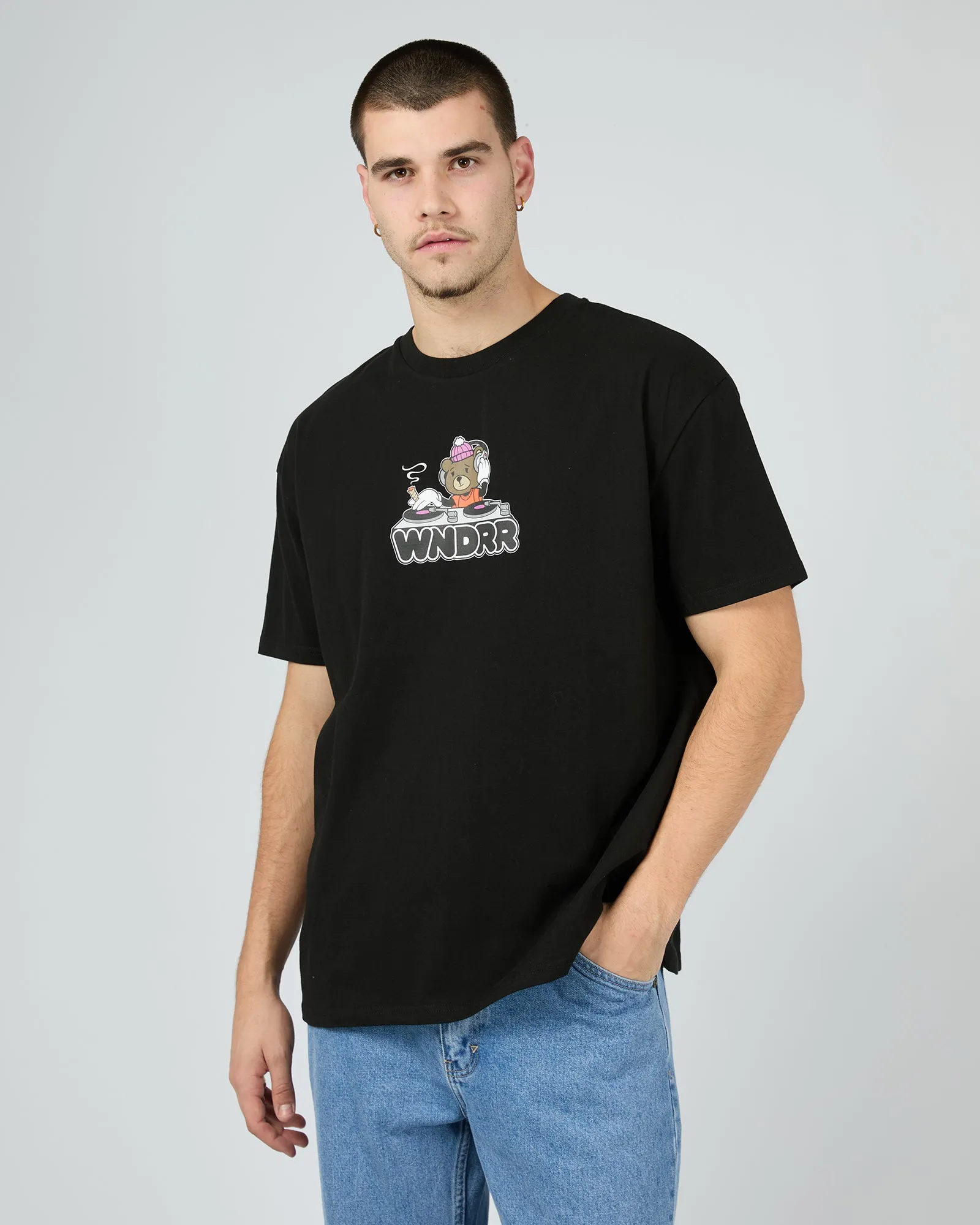 Beats Box Fit Tee Black sold by edge clothing product image thumbnail 2