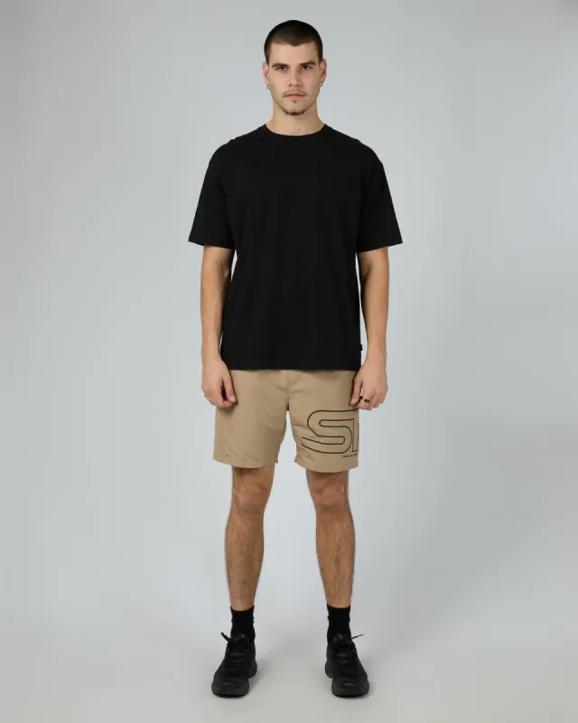Link Volley Short Tan sold by edge clothing
