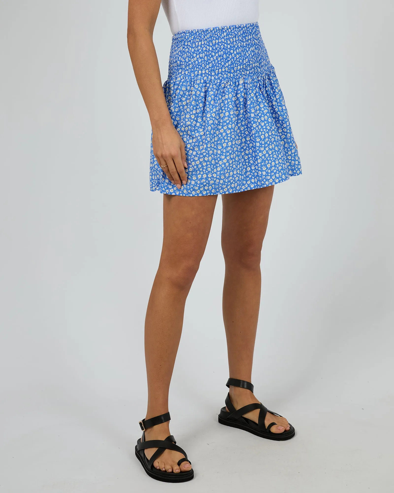 Tara Floral Print Mini Skirt sold by edge clothing product image thumbnail 4