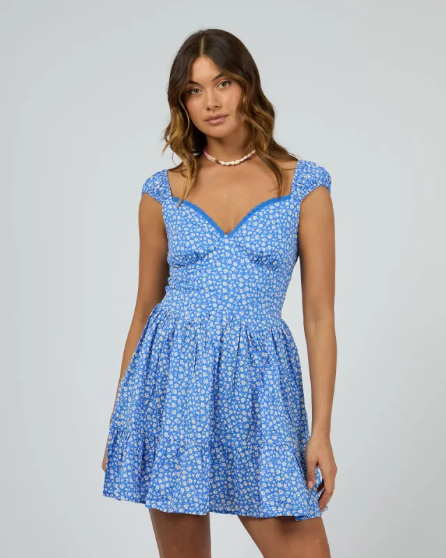 Tara Floral Print Mini Dress sold by edge clothing