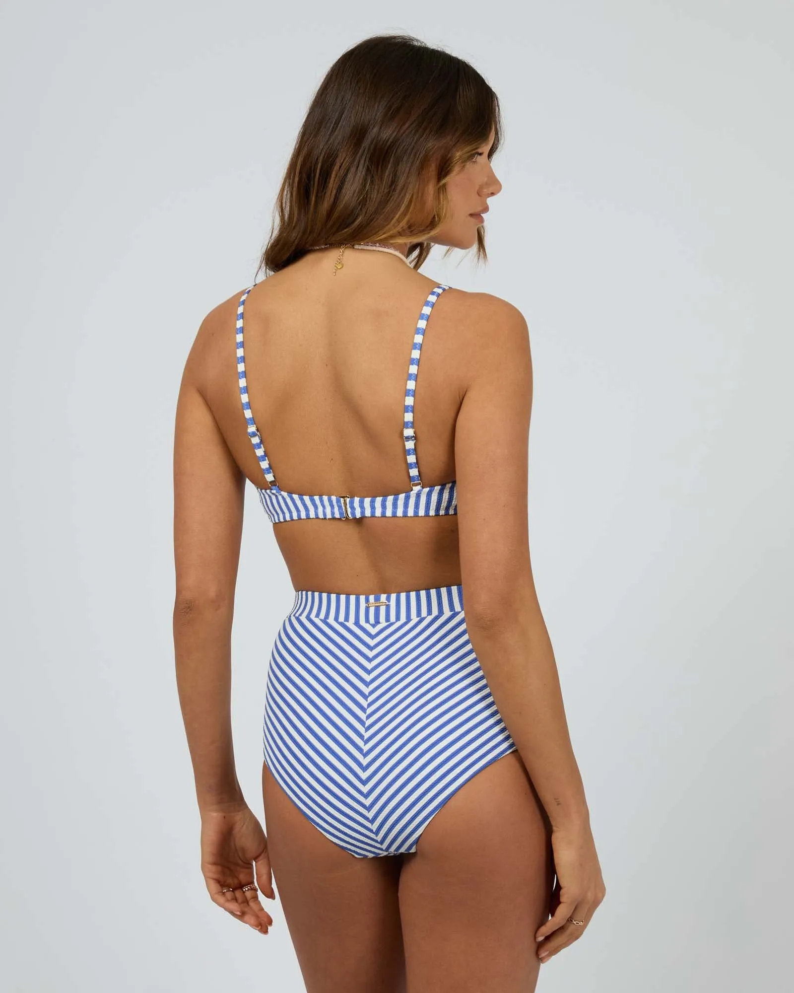 Amore Stripe Retro Pant White sold by edge clothing product image thumbnail 3