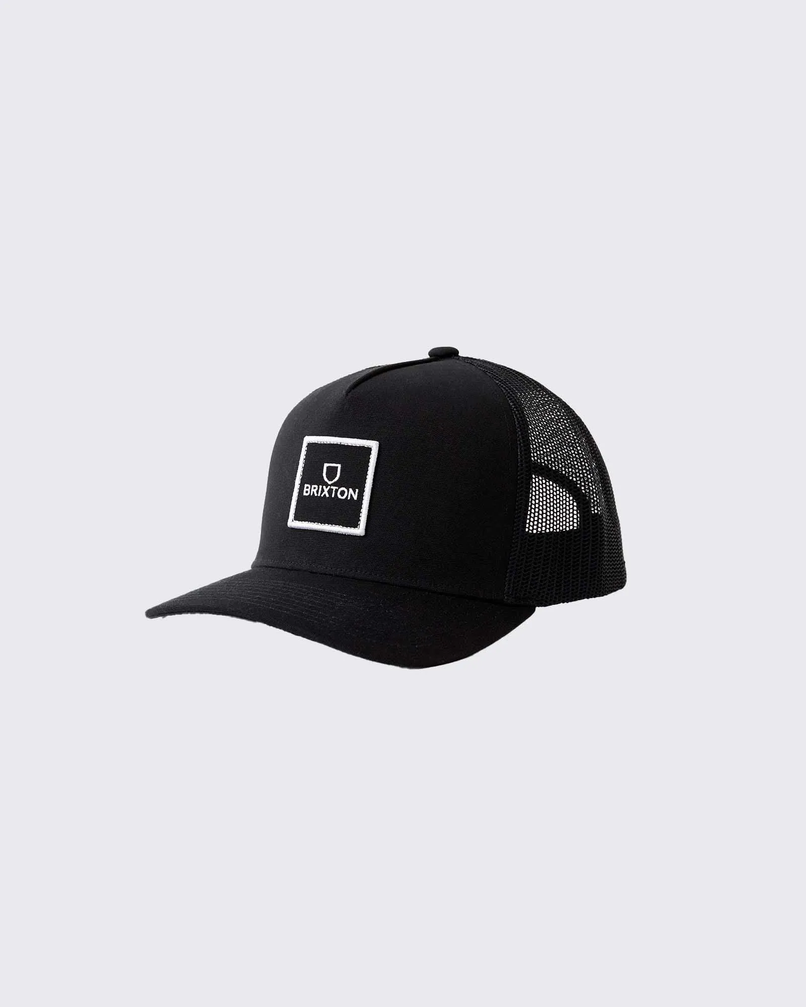 Alpha Block Netplus Trucker Cap Black sold by edge clothing