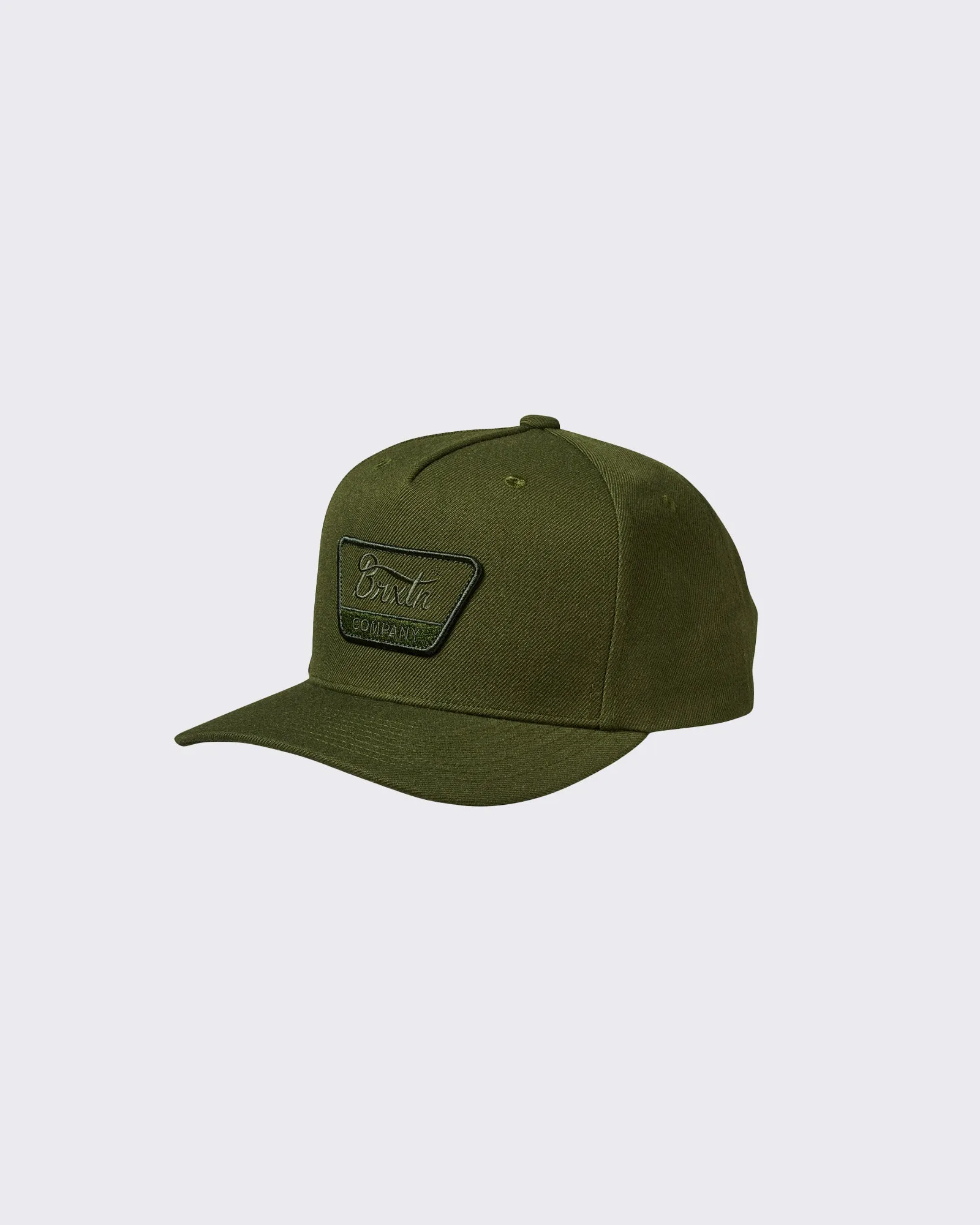 Linwood Netplus Snapback Cap Moss sold by edge clothing