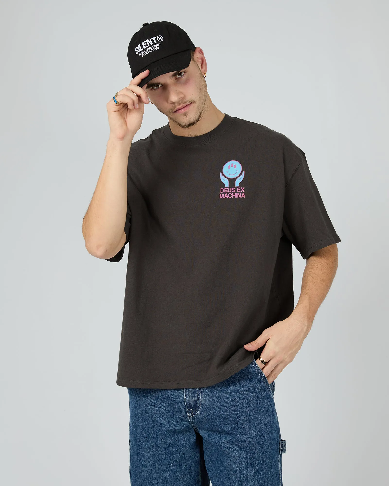 Antipop Tee Anthracite sold by edge clothing product image thumbnail 3