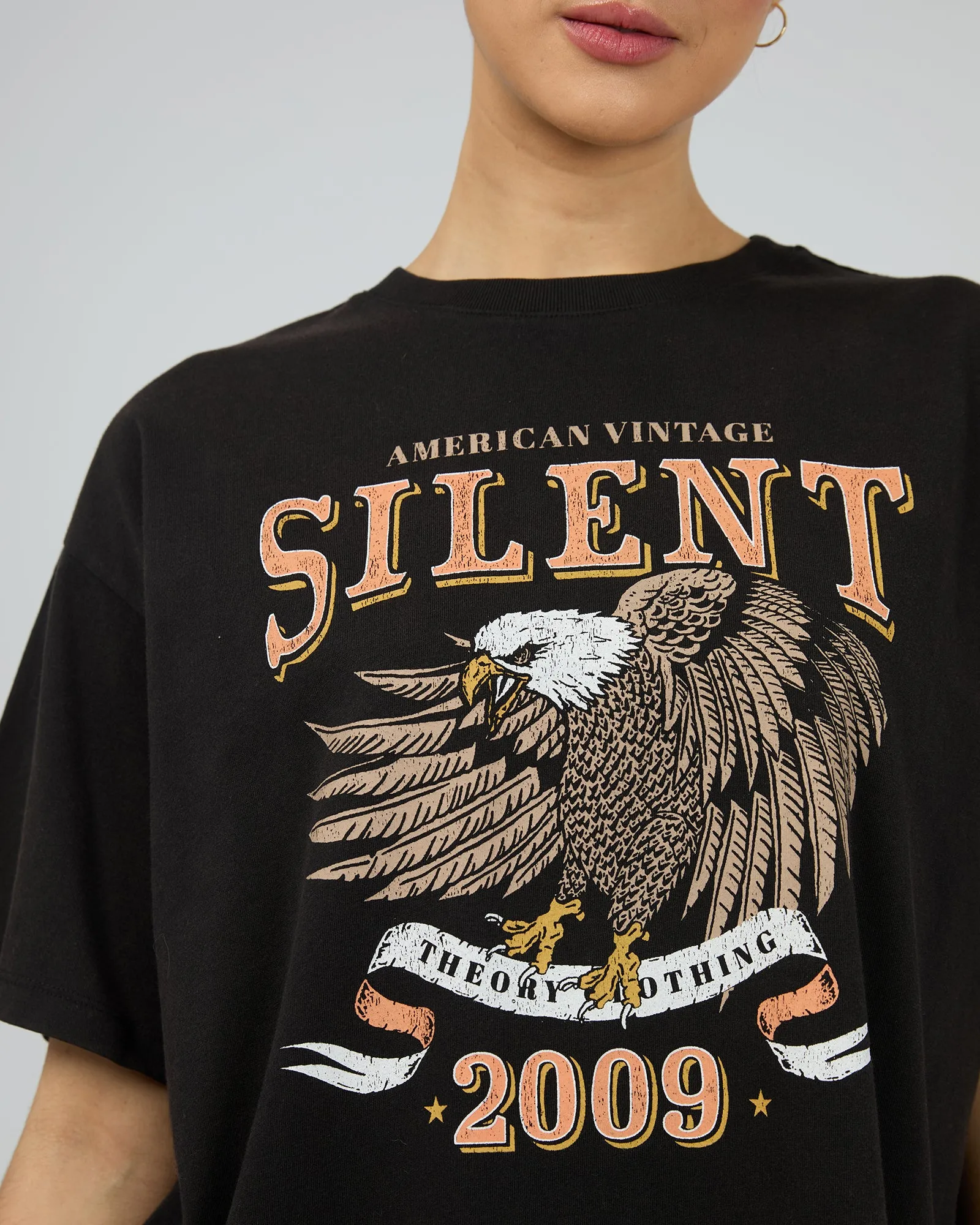 Liberty Tee Washed Black sold by edge clothing product image thumbnail 5